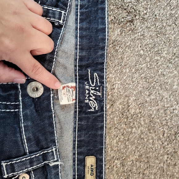 Silver Jeans- Aiko Skinny- Size W36/L31 - Picture 3 of 4